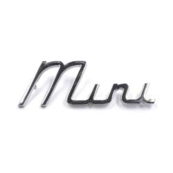INSIGNIA TRASERA SCRIPT 'MINI' . SKU 24A997