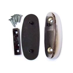 BASE METALICA CROMADA PARA ESPEJO TIPO GAM215/6/107/108 (C/U). SKU CZH3521