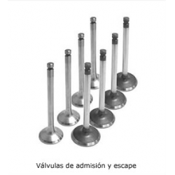 SET 8 VALVULAS 850/1000CC (4x12A1987, 4x12A1986).. SKU 12A198X