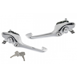 KIT MANILLAS EXTERIORES MK3 CROMADAS (2 PUERTAS CON LA MISMA LLAVE). SKU CZH1785-SM