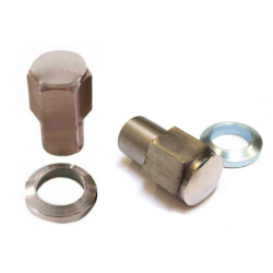 TUERCA LLANTA ORIGINAL MINILITE A.INOX. C/ GOLILLA. C/U. SKU C-21A1969