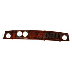 TABLERO MADERA NOGAL 2 RELOJES LHD. SKU DASH004