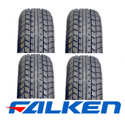 JUEGO 4 FALKEN 165x70x10 FK07E  72H. SKU TYRE07X4OFF