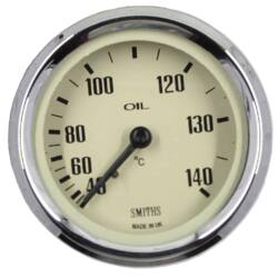 RELOJ TEMPERATURA DE ACEITE  SMITHS (MECANICO) - FONDO MAGNOLIA. SKU SIB420MG