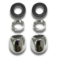 BASES BRAZOS LIMPIAPARABRISAS (CROMADOS). SET COMPLETO. SKU 37H7201C