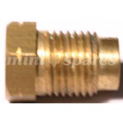 NIPLE CAÑERIA DE FRENO (CORTO). METRICO 10mm.. SKU TM110051