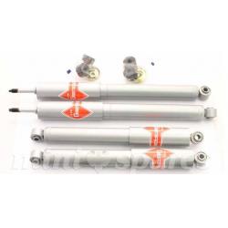 KIT 4 AMORTIGUADORES KAYABA - GAS (AUTOREGULABLES). SKU 552018K