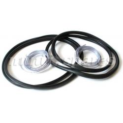 KIT GOMA PARABRISA / GOMA LUNETA TODO MINI METALICO 1959-1986. SKU CZH1719K