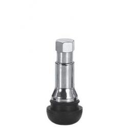 VALVULA DE NEUMATICO; CUELLO Y TAPA CROMADA. C/U.. SKU TYREVALV