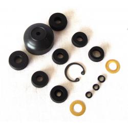 KIT GOMAS INGLESAS REPARACION BOMBA DE FRENO DOBLE (BLACK O GMC167 HASTA 1985) - SOLO GOMAS. SKU GRK1002MP