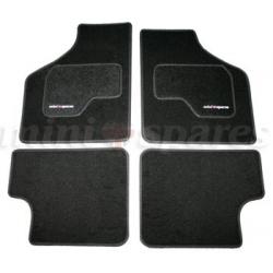 CUBREPISOS DE ALFOMBRA CON LOGO MINISPARES (SET DE 4 PIEZAS). SKU CARPET10
