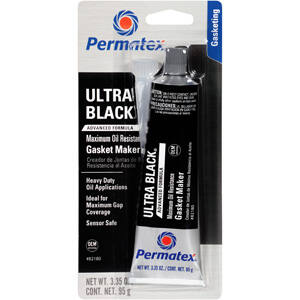 SILICONA PERMATEX ULTRA BLACK. SKU PERMATEX-UBLACK-RTV