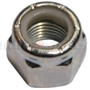 TUERCA CON SEGURO PLASTICO PUNTAS DE DIRECCION y COLAS DE CHANCHO 3/8" UNF. SKU GFK3323