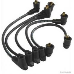 CABLES DE BUJIA SILICONA 8MM NEGROS (SET DE 5). SKU GHT241GSL