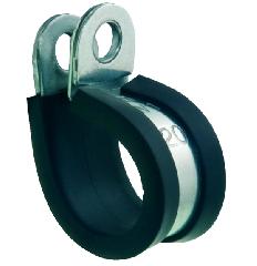 CLIP P CON PROTEECION DE GOMA cañería 1/2. SKU PCLIP2
