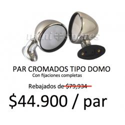 ESPEJOS LATERALES TIPO DOMO (PUERTA). IZQUIERDO Y DERECHO. SKU GAM112/GAM113