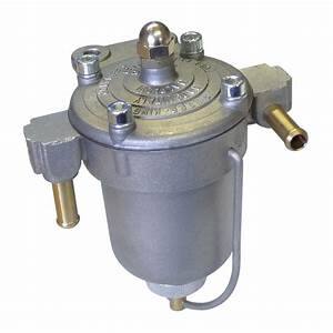 FILTRO DE BENCINA KING CON REGULADOR DE PRESION. CUERPO ALUMINIO. SKU FPR005
