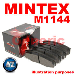 PASTILLAS DE FRENO COOPER S; MINTEX M1144 RACE. SKU C-8G8995