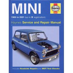 LIBRO HAYNES 1969-2001 MINI WORKSHOP MANUAL. SKU BOOK-10