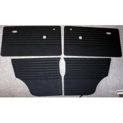 TAPIZ INTERIOR, 4 PIEZAS, NEGRO, NACIONAL. SKU MSSK1011MP