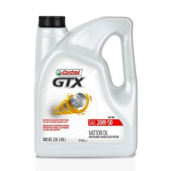 ACEITE CASTROL GTX 20W/50 1 GL. SKU CASTROLGTX1GL