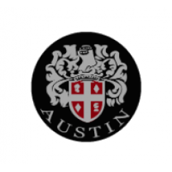 EMBLEMA 42MM AUSTIN (CENTRO LLANTA). SKU 42mm-AUSTIN