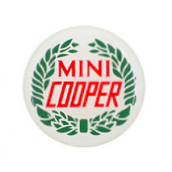 EMBLEMA 42MM COOPER (CENTRO LLANTA). SKU 42mm-COOPER