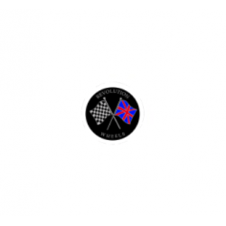 EMBLEMA 27MM REVOLUTION (VOLANTE O POMO). SKU 27mm-REVOLUTION