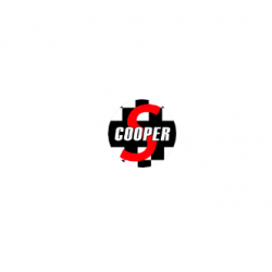 EMBLEMA 27MM COOPER S (VOLANTE O POMO). SKU 27mm-COOPERS