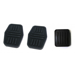 KIT PEDAL ORIGINAL DE GOMA FRENO/ EMBRAGUE/ ACELERADOR MINIS DESDE 1976. SKU GPRK