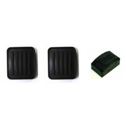KIT PEDAL ORIGINAL DE GOMA FRENO/ EMBRAGUE/ ACELERADOR MINIS HASTA 1976. SKU GPRK-MK1