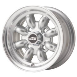 LLANTA JBW 5X10 MINILIGHT SILVER HI-LITE (JUEGO DE 4). SKU JWB5X10SHL