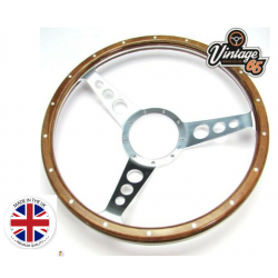 VOLANTE 13" MADERA CLARA INGLES MOUNTNEY VINTAGE 65. SKU VINTAGE65