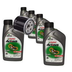 ACEITE CASTROL ACTEVO 5L + MAS FILTRO MINIPARTS/MINISPARES/MANN. SKU CASTROLACTEVO5L