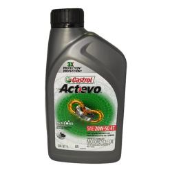 ACEITE CASTROL ACTEVO 1L ACTEVO 20W50. SKU CASTROLACTEVO1L