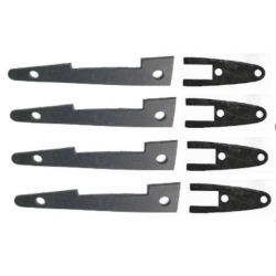 SET DE EMPAQUETADURAS DE BISAGRAS DE PUERTA (4) . SKU KITMANILLASMK1P