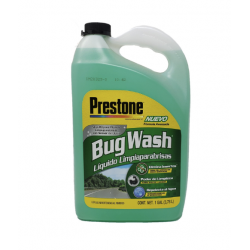 LIQUIDO LIMPIAPARABRISAS PRESTONE BUG WASHER  (1 GAL / 3.8l). SKU PRESTONE-BUG