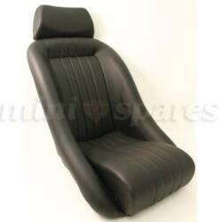 BUTACA CLASSIC RANGE VINYL CON APOYACABEZAS. SKU SEAT11V
