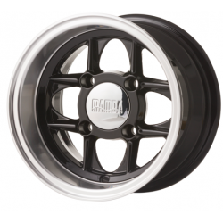 LLANTA MAMBA BLACK ROAD 6X10 OFFSET. JUEGO DE 4.. SKU MAMBA10BLACK